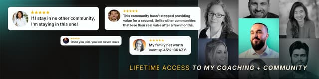 Premium banner for a profile